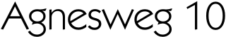 Agnesweg 10