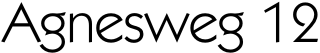 Agnesweg 12